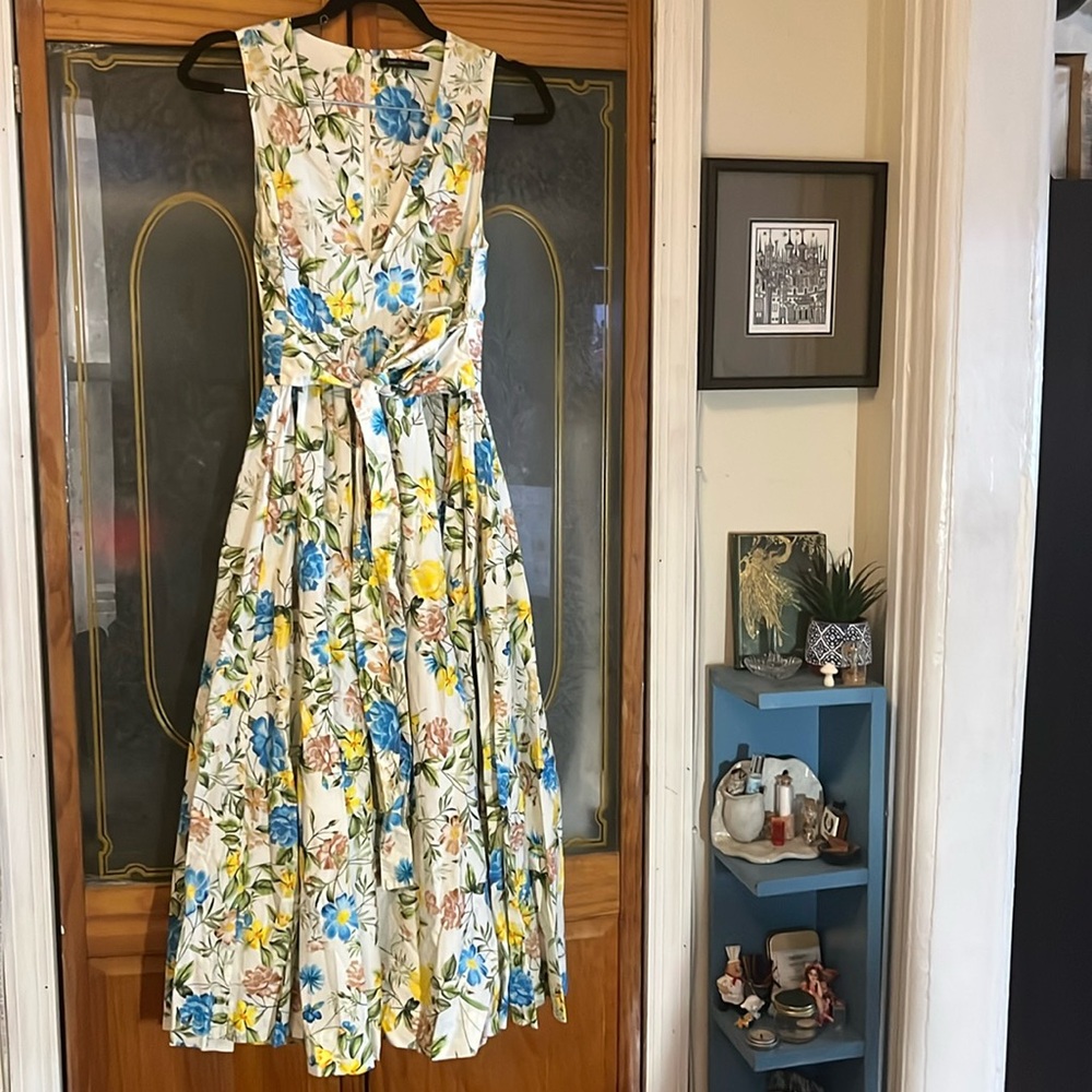 Marissa Webb v-neck floral dress